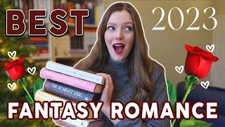 The Best FANTASY ROMANCE Books I Read in 2023 ❤️‍🔥  my favourite romantasy novels of the year [upl. by Llebana]