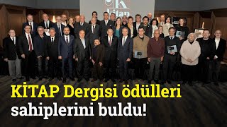 KİTAP Dergisi Ödülleri Sahiplerini Buldu [upl. by Adamina]