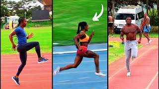 ShaCarri Richardson ShellyAnn FraserPryce amp Other Athletes Ready For Kip Keino Classic 2023 [upl. by Hesoj]