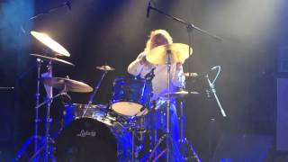 Status Quo FTMO Fan Club Convention Bultins 2015 John Coghlans Quo  Drum Solo [upl. by Eerak391]