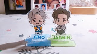 ASMR Unboxing NCT DREAM JENO JAEMIN Standy Moshi Moshi Thailand [upl. by Elise177]