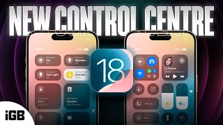 How to Use iOS 18 Control Center on iPhone Customize Them All 🔥🔥 [upl. by Radec808]