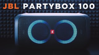 JBL PARTYBOX 100  Einfach Mega  vs Boombox  2019  deutsch [upl. by Donahoe979]