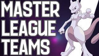 Best NONLEGENDARY and LEGENDARY MASTER LEAGUE Teams   PVPoke Rankings  Pokemon GO Battle League [upl. by Zilada]