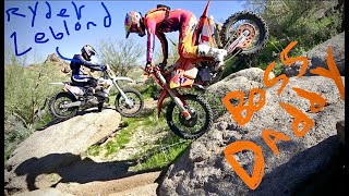 Boss Daddy Trystan Hart Asserts Dominance on Dirt Scooter [upl. by Nomyt357]