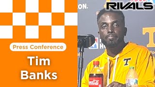 Tennessee football defensive coordinator Tim Banks updates Vols defense [upl. by Lattimer]