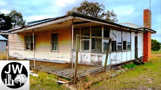 Abandoned House near Wind Turbine site Golden Plains Wind Farm Rokewood [upl. by Servais387]