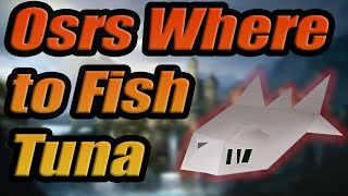 Osrs Where to Fish Tuna  Banking [upl. by Pedaiah]