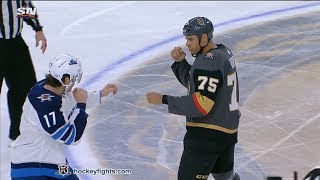 Adam Lowry vs Ryan Reaves Nov 2 2019 [upl. by Mariano756]