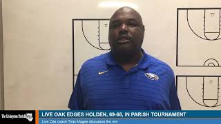 Live OakHolden Basketball Postgame [upl. by Cnut]