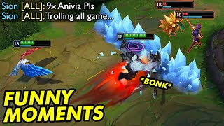 FUNNIEST MOMENTS IN LEAGUE OF LEGENDS 21 [upl. by Hesta418]