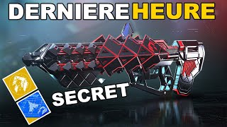 DESTINY 2 MISSION DERNIÈRE HEURE CATALYSEUR  PUZZLES ET INTERRUPTEURS SEMAINE 1 FR [upl. by Agnesse]