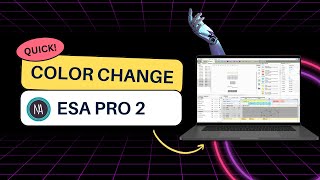 Quick Scene Color Change in ESA Pro 2  Nicolaudie DMX Software amp Controller [upl. by Anuqahs990]