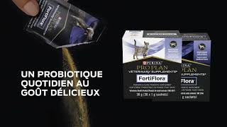 FortiFlora® est le probiotique le plus recommendé par les vétérinaires [upl. by Nesiaj449]