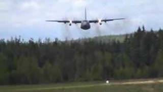 C130 Hercules flying low [upl. by Stearn]