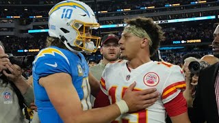 NFL Week 4 predictions MAHOMES VS HERBERT Round VII [upl. by Eniksre]