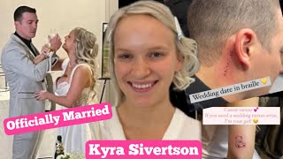 Kyra Renee amp Prestons WEDDINGJesssFam Got A Tattoo [upl. by Asoj]