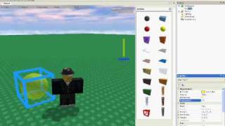 ROBLOX Tutorial Making Objects Transparent [upl. by Malsi953]