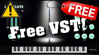 【New Free VST】Best Free Flute VST Plugin in 2024 for Hip Hop amp Trap etc Lofi Flute by Audiolatry [upl. by Millham]