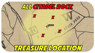 ALL Citadel Rock Treasure Map Location [upl. by Ib]