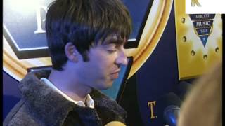 Noel Gallagher on the Mercury Music Prize 1995 Archive Footage [upl. by Ihana]