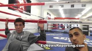 gym talk broner vs malignaggi  EsNews Boxing [upl. by Llednek501]