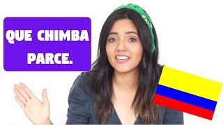 EXPRESIONES Y PALABRAS COLOMBIANAS  YIRAC [upl. by Anaek65]