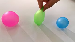 Sticky Balls Unboxing and Review 2022  Stretchy Squishy Ceiling Balls [upl. by Elrak]