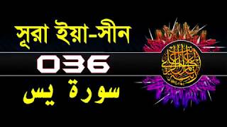 036  সূরা ইয়াসীন বাংলা অর্থসহSurah Yasin With Bangla Translation [upl. by Douglass552]