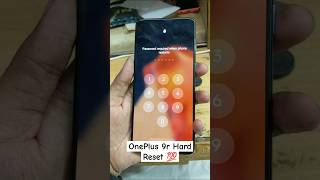 How to hard reset oneplus 9r  how to factory reset oneplus 9r  oneplus 9r hard reset kaise kare [upl. by Okomom939]