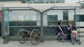 Waterloo 2015 “You too go to Waterloo” Bus stop clip [upl. by Namilus]