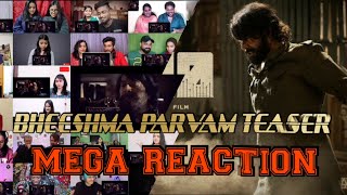 BHEESHMA PARVAM Official Teaser MEGA REACTION🔥  MAMMOOTTY  Anwar Rashid  Sushin Shyam [upl. by Ivor]