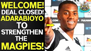 🚨NEWCASTLE UNITED REACHES AGREEMENT WITH FULHAM DEFENDER TOSIN ADARABIOYO NEWCASTLE UNITED NEWS [upl. by Ecyla]