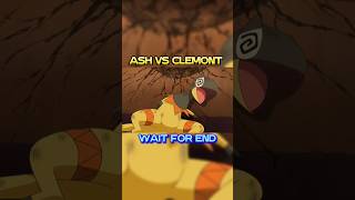 Ash vs Clemont gym battle  shorts pokemon [upl. by Plossl379]