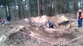 Pre 65 side car Trials [upl. by Wilone]