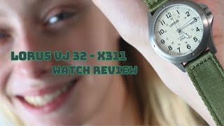 Lorus VJ32  X311or RG877CX9 Watch Review [upl. by Inirt317]