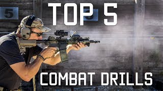 Top 5 Combat Drills  Special Forces Training  Tactical Rifleman [upl. by Holofernes]