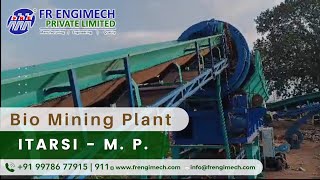 Bio Mining Plant Garbage Waste Processing Municipal Solid Waste Plant by FR Engimech Pvt Ltd [upl. by Julina477]