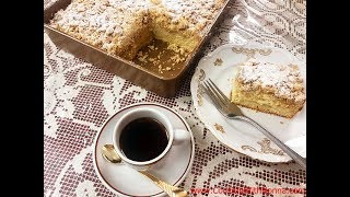 Amaretto Crumb Cake  Rossellas Cooking with Nonna [upl. by Ahtan]