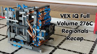 VEX IQ Full Volume 276C Regionals Recap [upl. by Nojid768]