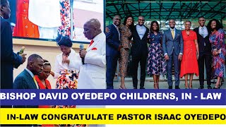 Bishop David Oyedepos Children inlaws Congratulating Pastor Isaac Oyedepo On Unveiling Ministry [upl. by Gaylord]