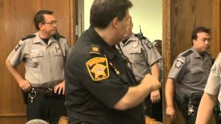 RAW VIDEO Courtroom outburst by Mical Thomas [upl. by Higginbotham580]