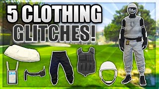 GTA 5 ONLINE TOP 5 CLOTHING GLITCHES AFTER PATCH 168 Digital Duffel Bag Invisible Arms amp More [upl. by Civ142]