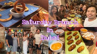 Saturday Brunch in Dubai  Dubai Vlog 2022 [upl. by Enneillij]