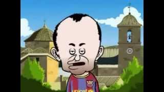 MI PUEBLO NO SE TOCA Especial Iniesta de Marcatoons [upl. by Attelrahc]