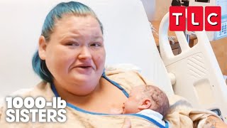 Amy Gives Birth to Her Second Baby  1000lb Sisters  TLC [upl. by Arahsat]