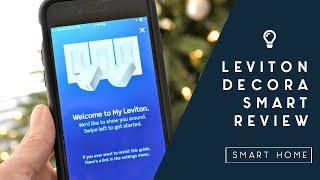 Demo of using Leviton Decora Smart with Alexa Integration [upl. by Bonaparte]