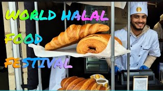 🇬🇧 🥐🍜🍗 WORLD HALAL FOOD FESTIVAL Fresh Chapati demo  Chocolate Fountain  Burgers Stratford [upl. by Adlitam]