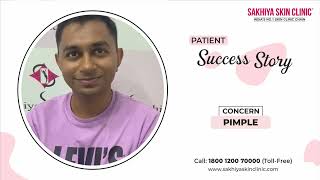 Best Pimple Treatment Testimonials  Pimple Treatment Review  Sakhiya Skin Clinic Review [upl. by Mella]