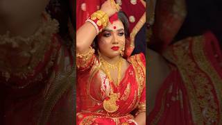 Bengali bridal makeup makeupmakeup tutorialmakeup videomakeup walamakeup kit [upl. by Aicyle]